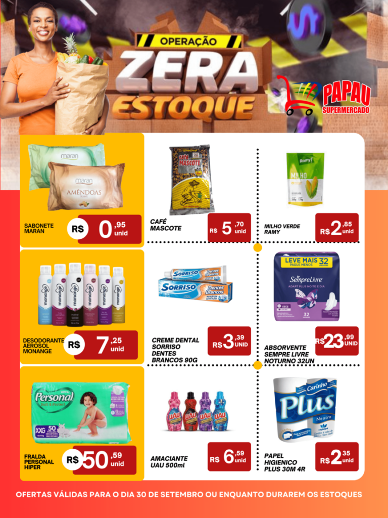 CONFIRA AS OFERTAS DA MEGA PROMOÇÃO DO SUPERMERCADO DO PAPAU