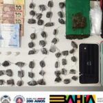 DUPLA É PRESA ACUSADA DE TRÁFICO DE DROGAS NA PONTA DE AREIA