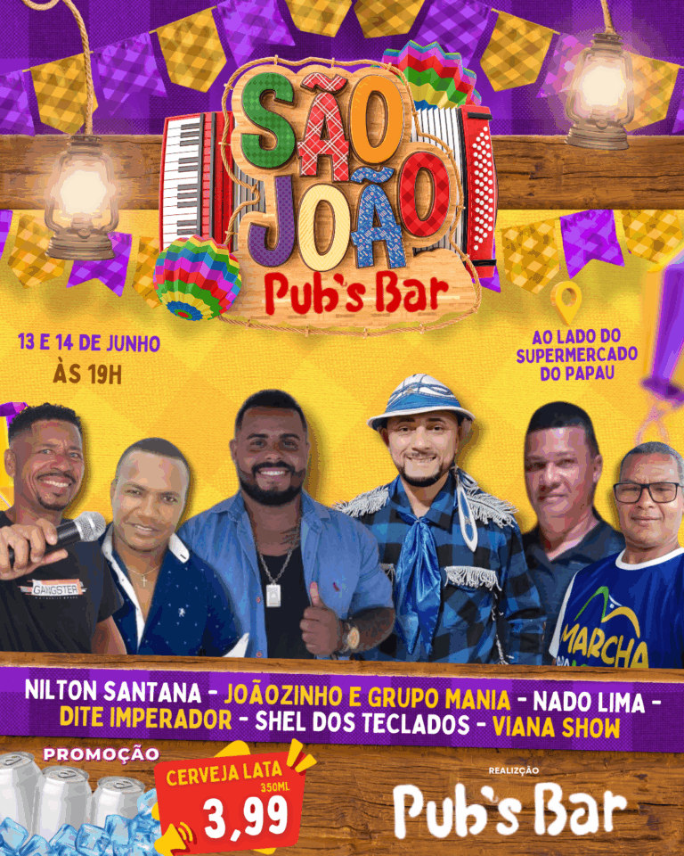 Forró do Pubs vai animar o final de semana em Belmonte com grandes atrações musicais