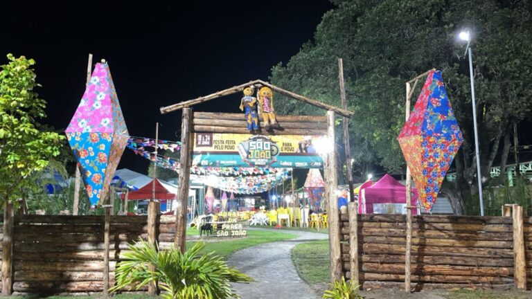 Primeiro dia – “São João na Praça” estreia com grande sucesso em Belmonte