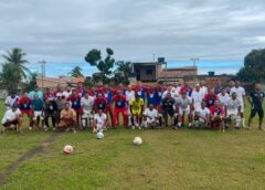 Clássico do futebol raiz entre Veteranos do Lilitão e Amigos do Sênio termina em empate histórico de 4 a 4 em Belmonte