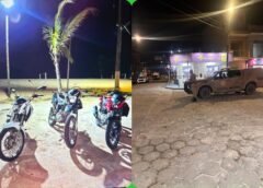 Operação da PM flagra menores ao volante e motos adulteradas em Belmonte