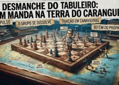 O TABULEIRO EM CHAMAS: QUEM MANDA DE FATO NA TERRA DO CARANGUEJO?