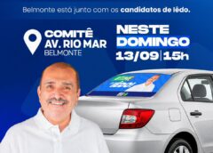 🚨 É HOJE! Onda azul e verde vai tomar conta de Belmonte com o Grande Adesivaço do #TimeDeIêdo!